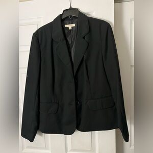 Target brand merona black suit xxl 16